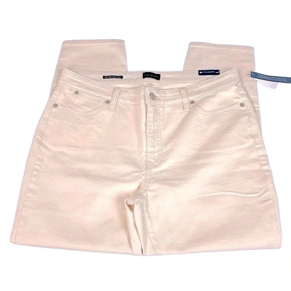 Talbots New Women’s 12P Slimming Panel Ankle Jean - Picture 2 of 7